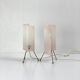 Paire de lampes tripodes vintage, 1960s
