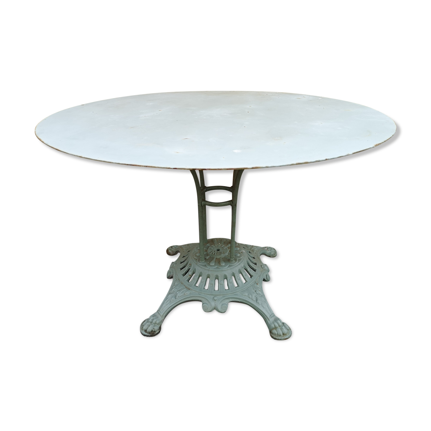 Metal garden table