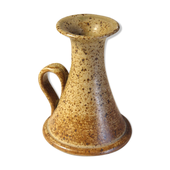 Candlestick in speckled sandstone 1970