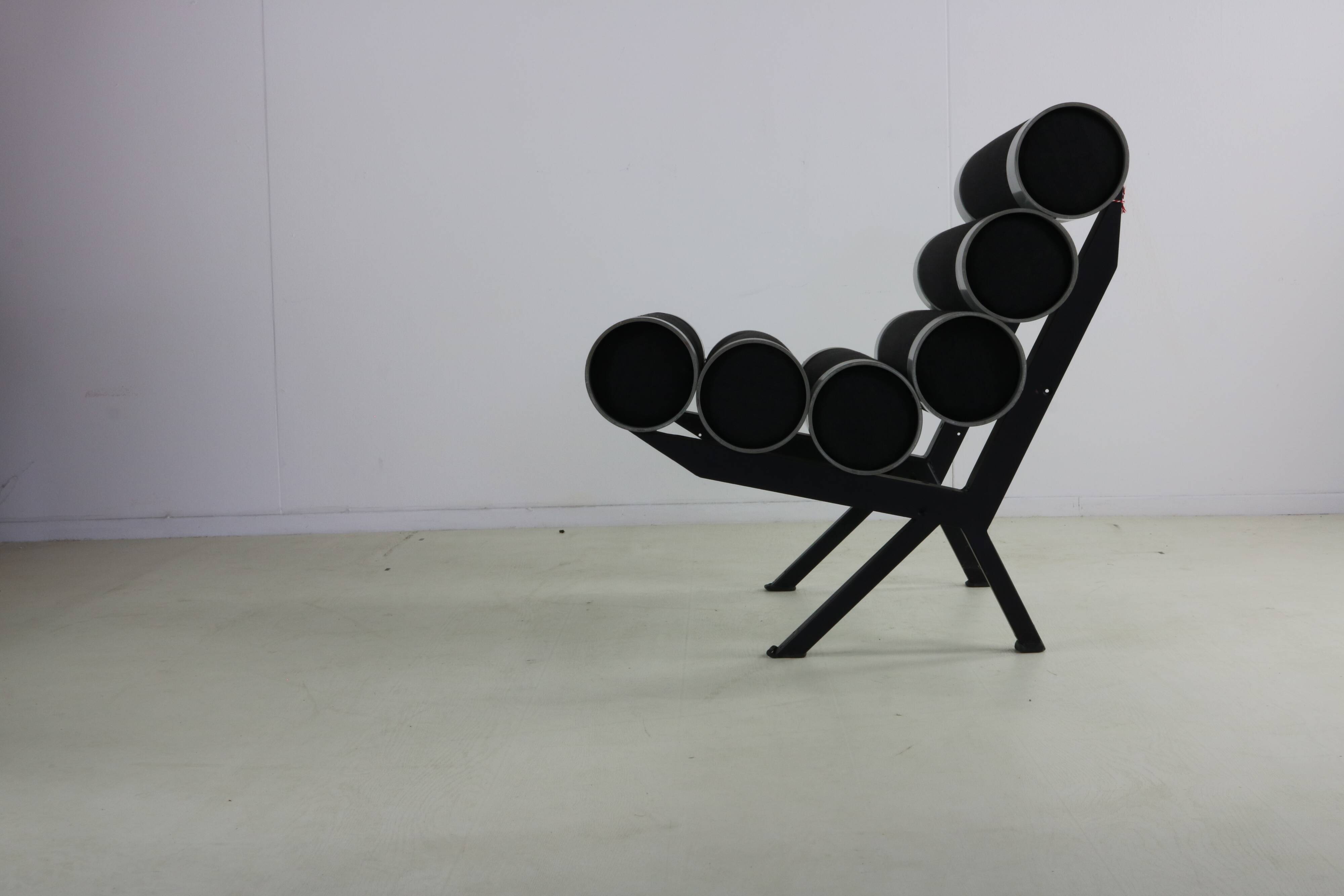 Nineties design lounge chair made at the design academy of Eindhoven