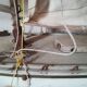 White pool sailboat