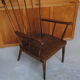 Fauteuil Baumann modèle éventail