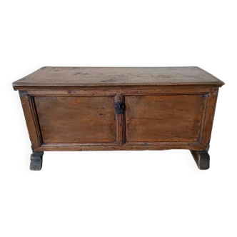 Coffre de voyage en bois, Toscane XVIIe siècle