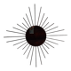 Wrought iron sun mirror