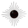 Miroir soleil fer forgé