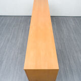 Very large vintage row, oak, restored, 250cm