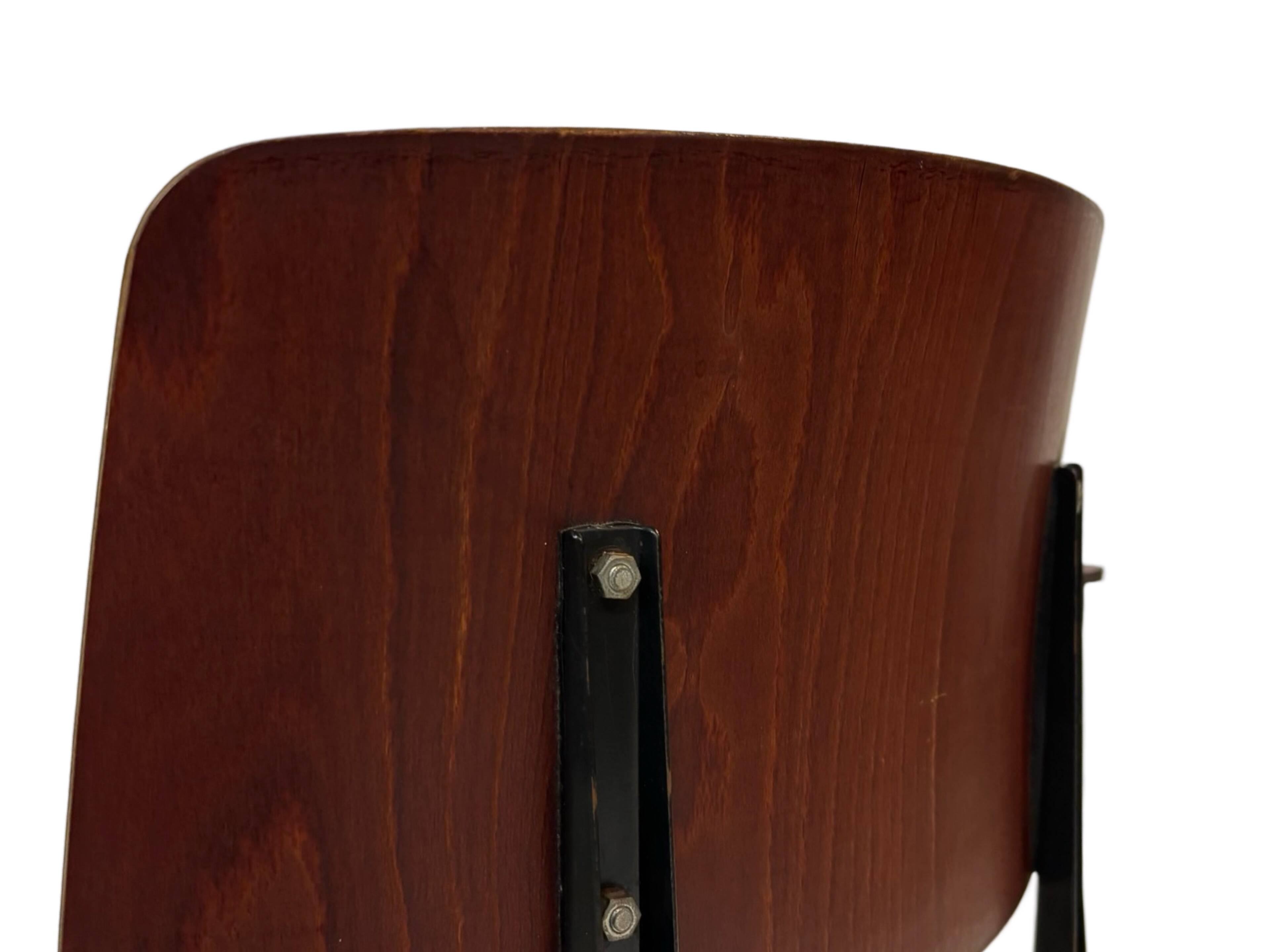 Vintage Galvanitas S16 chair with armrests, 1960 Netherlands Design