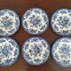 12 English dinner plates Enoch Wedgwood "Asiatic Pheasants"