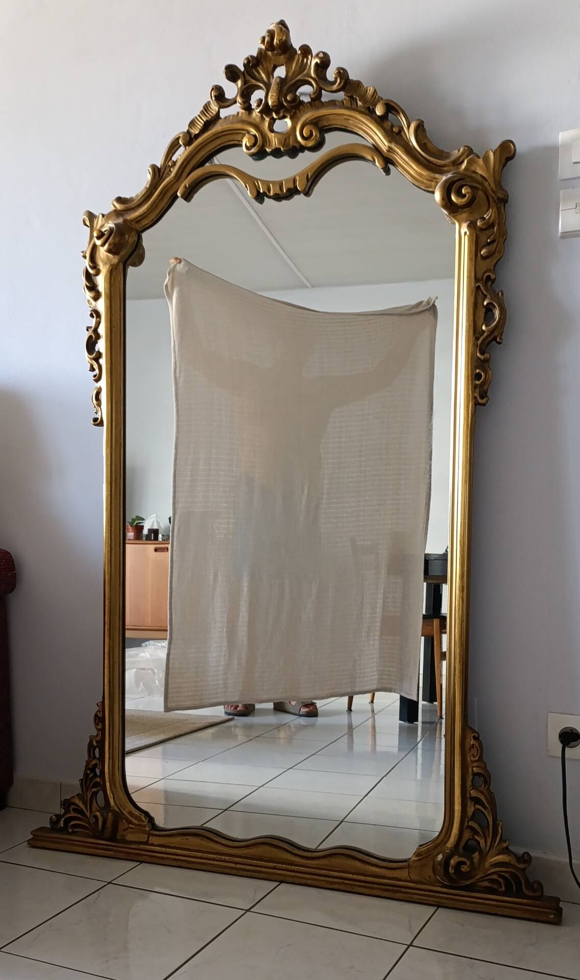 Miroir baroque style louis xv