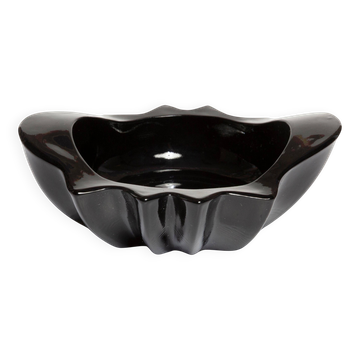 Vintage mid-century glass ashtray, Italy, 1970s