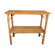 Rattan console / vintage 60s-70s