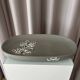 Vintage Hand-Painted Wooden Serving Tray | Scandinavian Folk Art | 43 cm