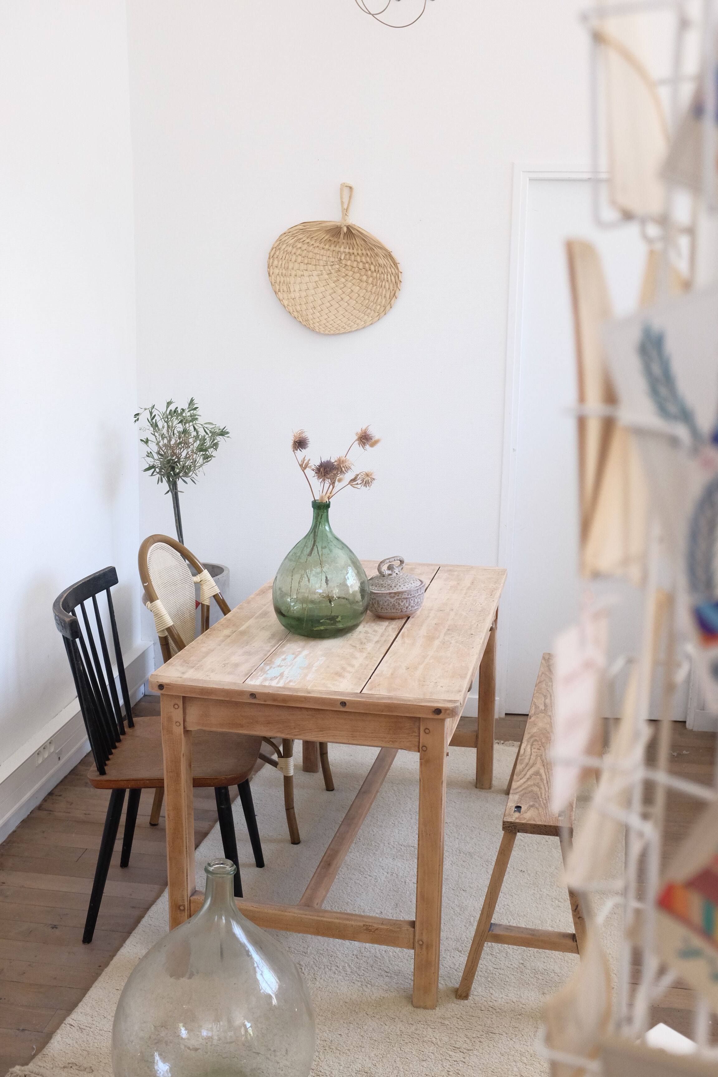 Farmhouse table 4pers