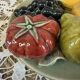 Decorative slipware plate