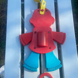 Jumping Jack ancien pantin épouvantail Fisher Price
