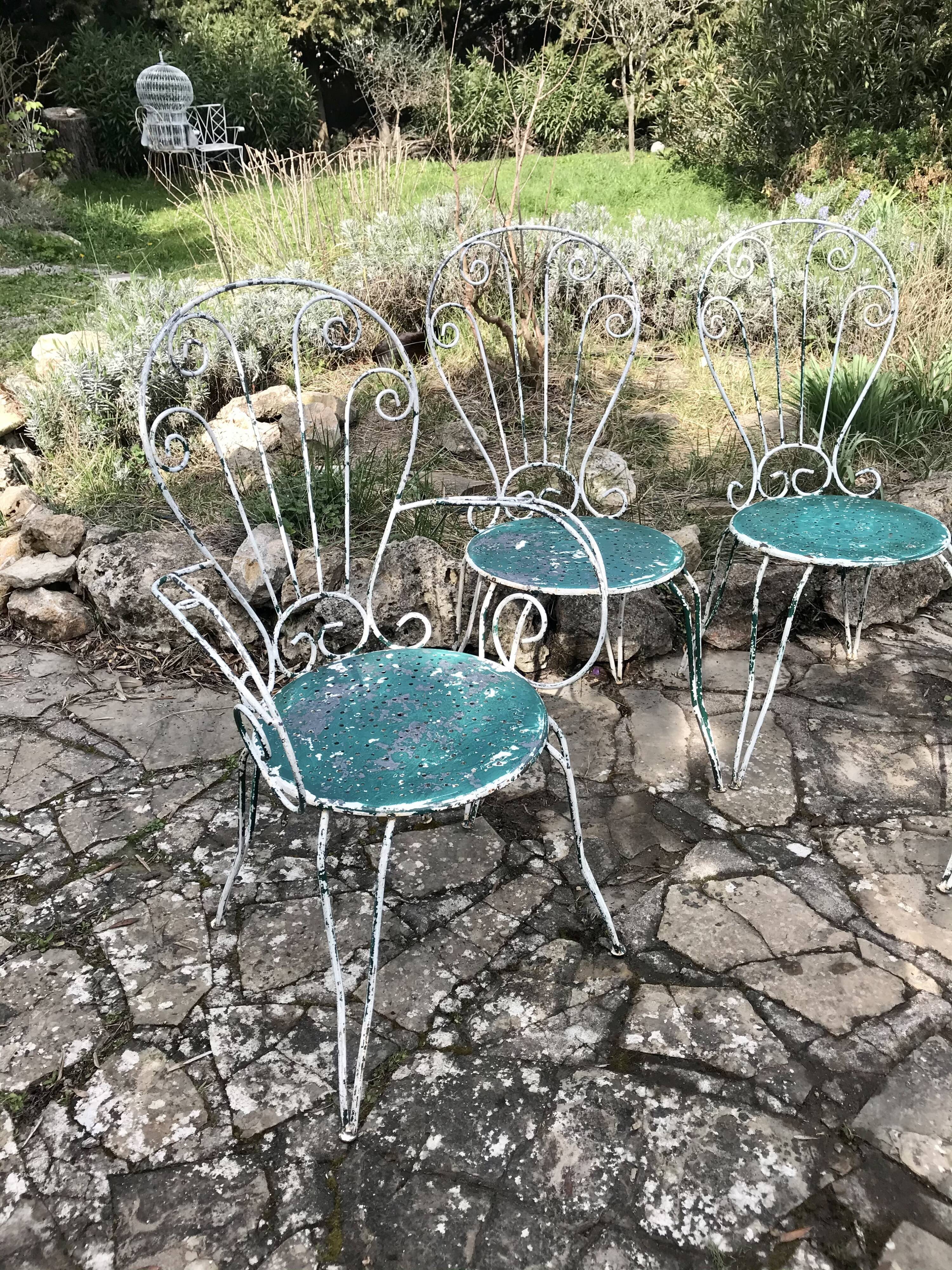 Salon de jardin années 60