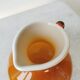 Vase vintage : verre Prokuplje fait à la main, Yougoslavie