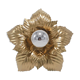 Applique fleur dorée
