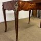 19th century floral marquetry games table