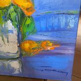 Tableau de Bernard Gassmann , Huile Sur Toile , peinture