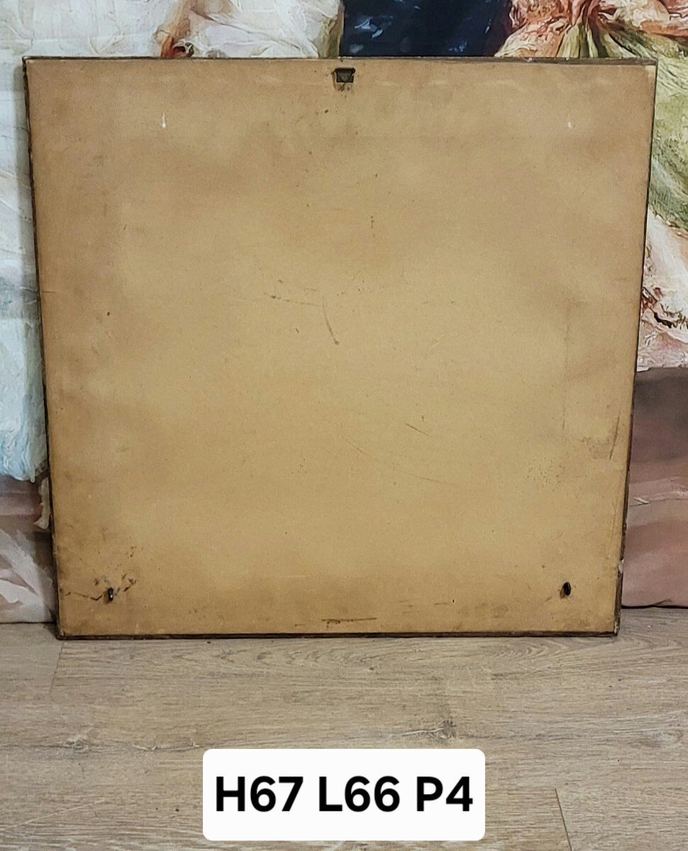 Virgin on the Chair by Raphael: Lithograph from the late 19th century.