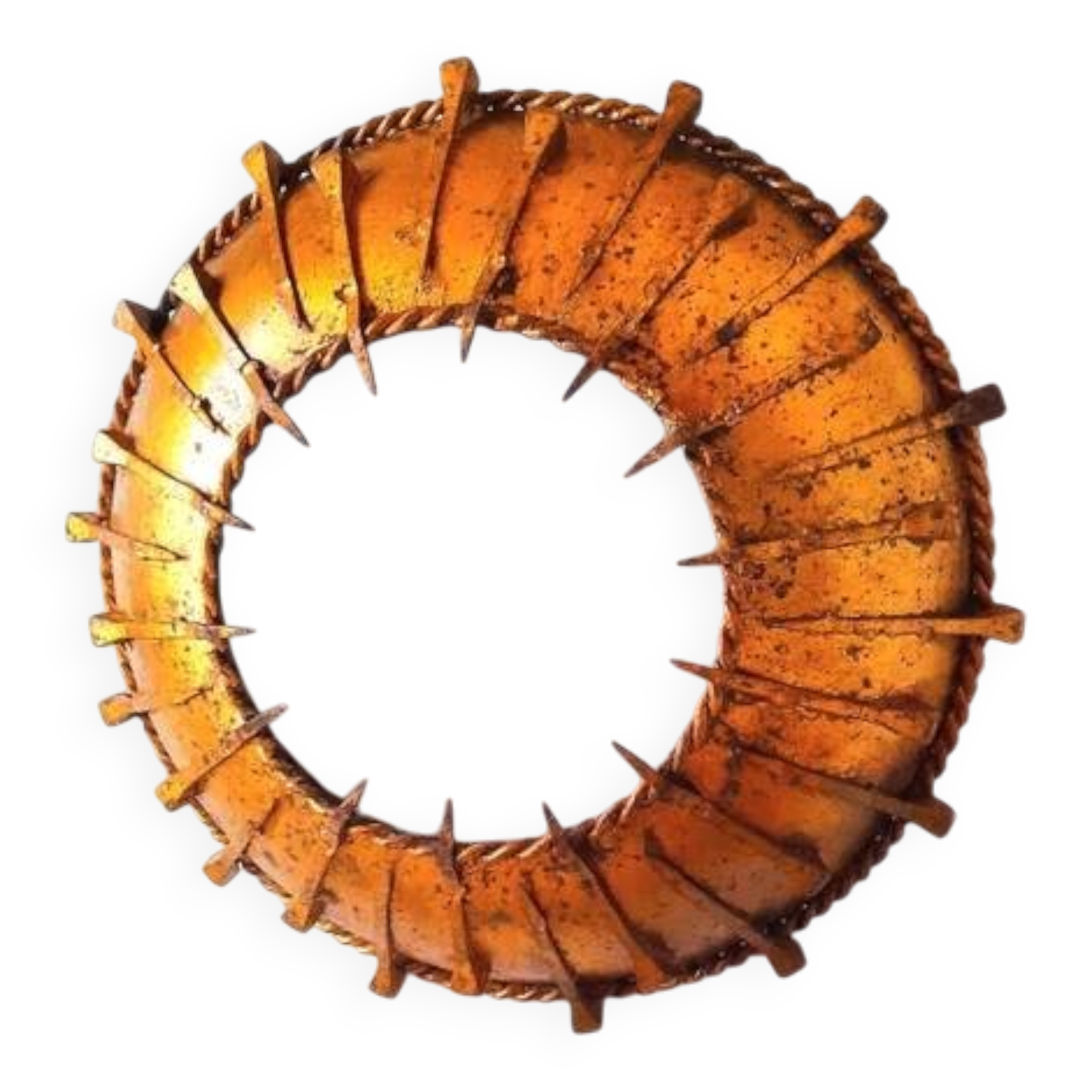 Brutalist sunburst wall light 1960