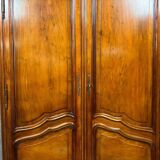 Louis XV style mahogany shell cabinet circa 1850
