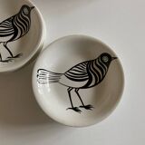 Set of 9 Robert Picault skullcap plates by Robert Picault 1970