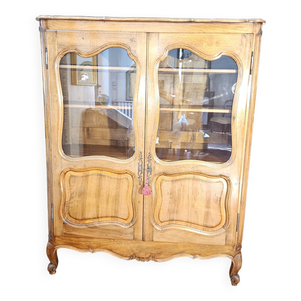 Blibiothèque /vitrine Louis XV provencal