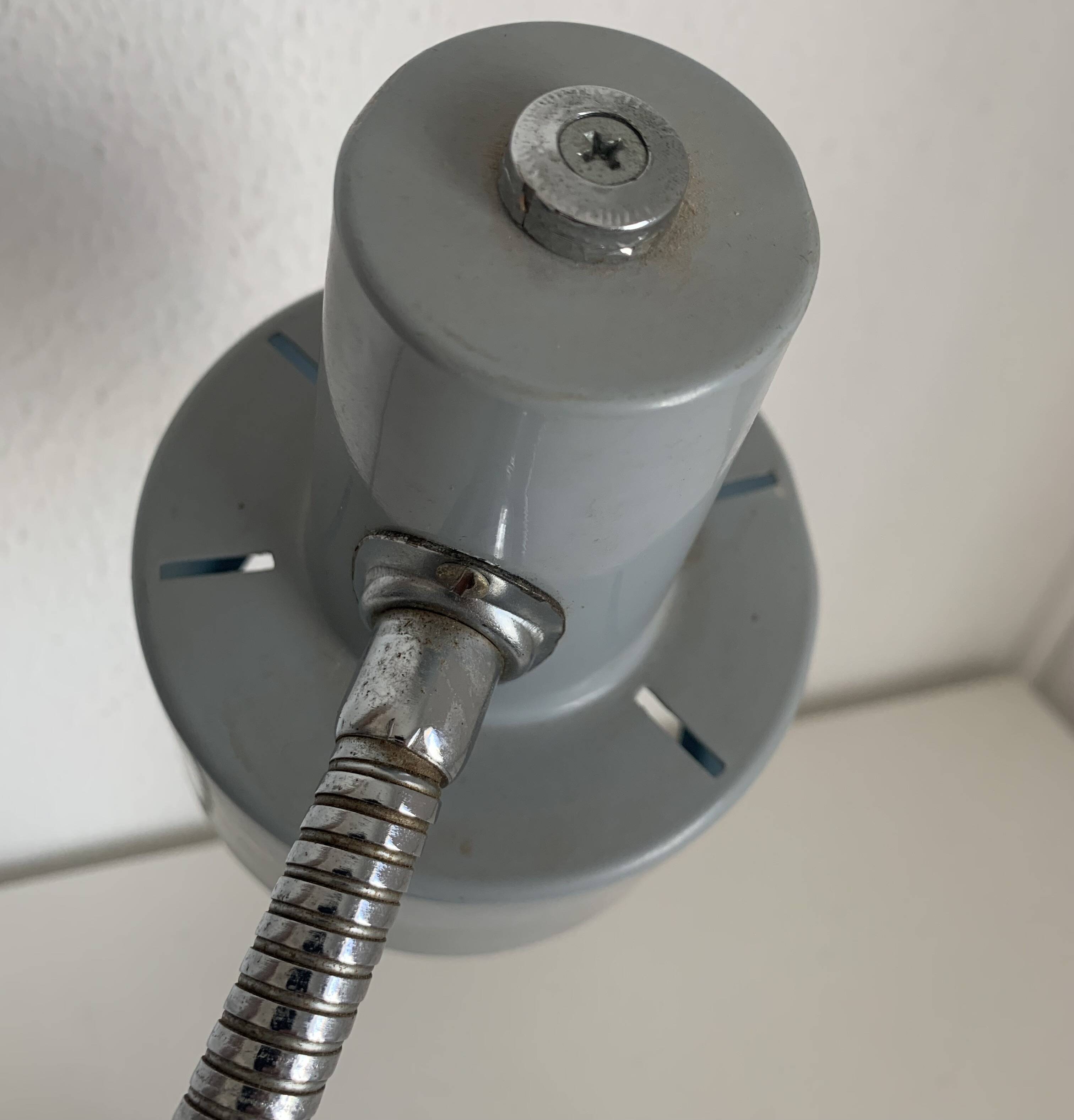 Vintage 1970s desk bedside lamp dimmer Chiely engineer - 40 cm