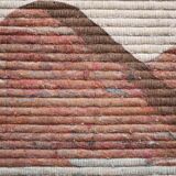 Vintage wool wall tapestry