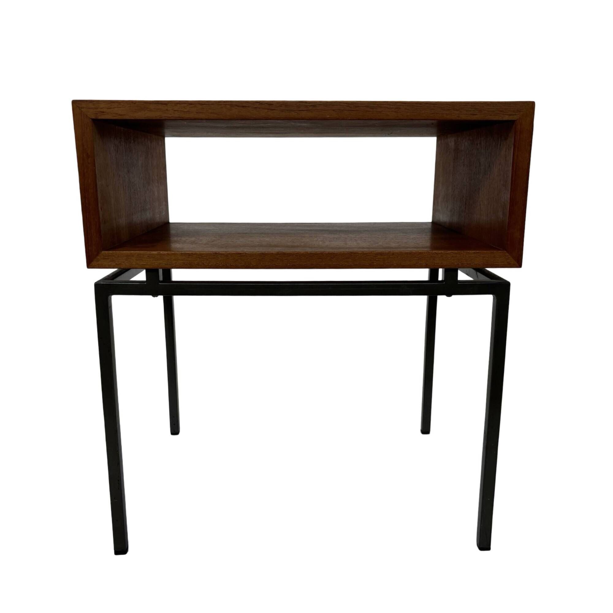 Vintage Pastoe bedside table side table 1960s teak veneer