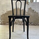 Lot 11 black Baumann bistro chairs