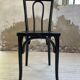Lot 11 black Baumann bistro chairs