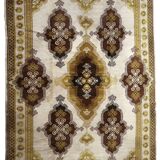 Tapis vintage français Savonnerie 242cm x 349cm - 1C1014