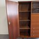 Rosewood display cabinet and secretary from the 50s/60s