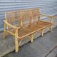 Rattan and bamboo sofa Dal Vera