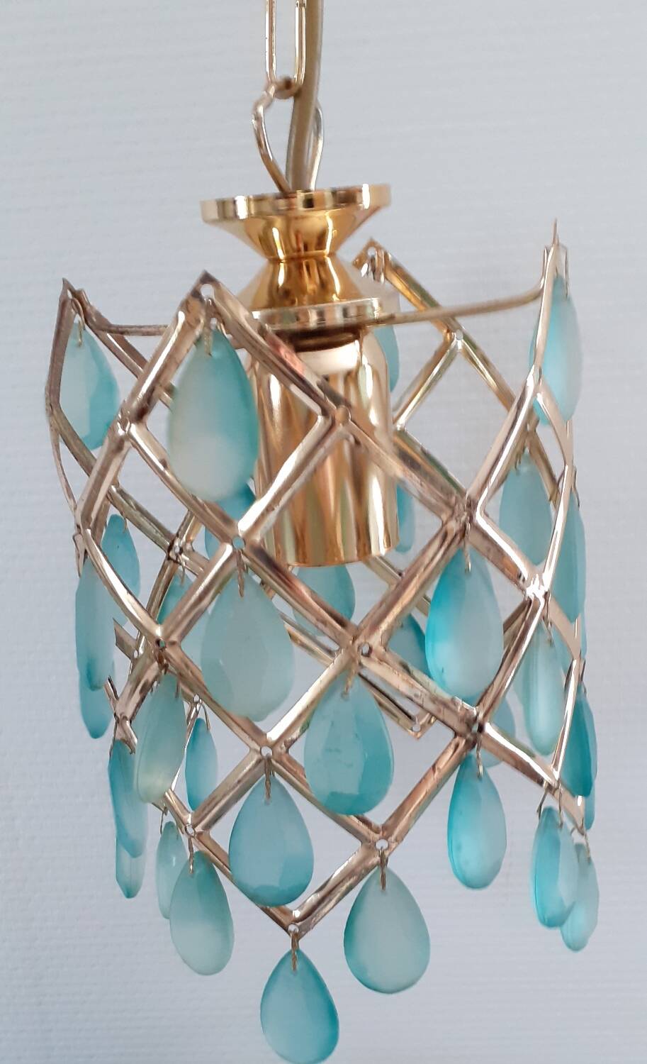 Pretty vintage Mathias pendant light