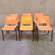 Lot de 6 chaises enfant maternelle
