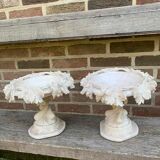 Pair of alabaster cups