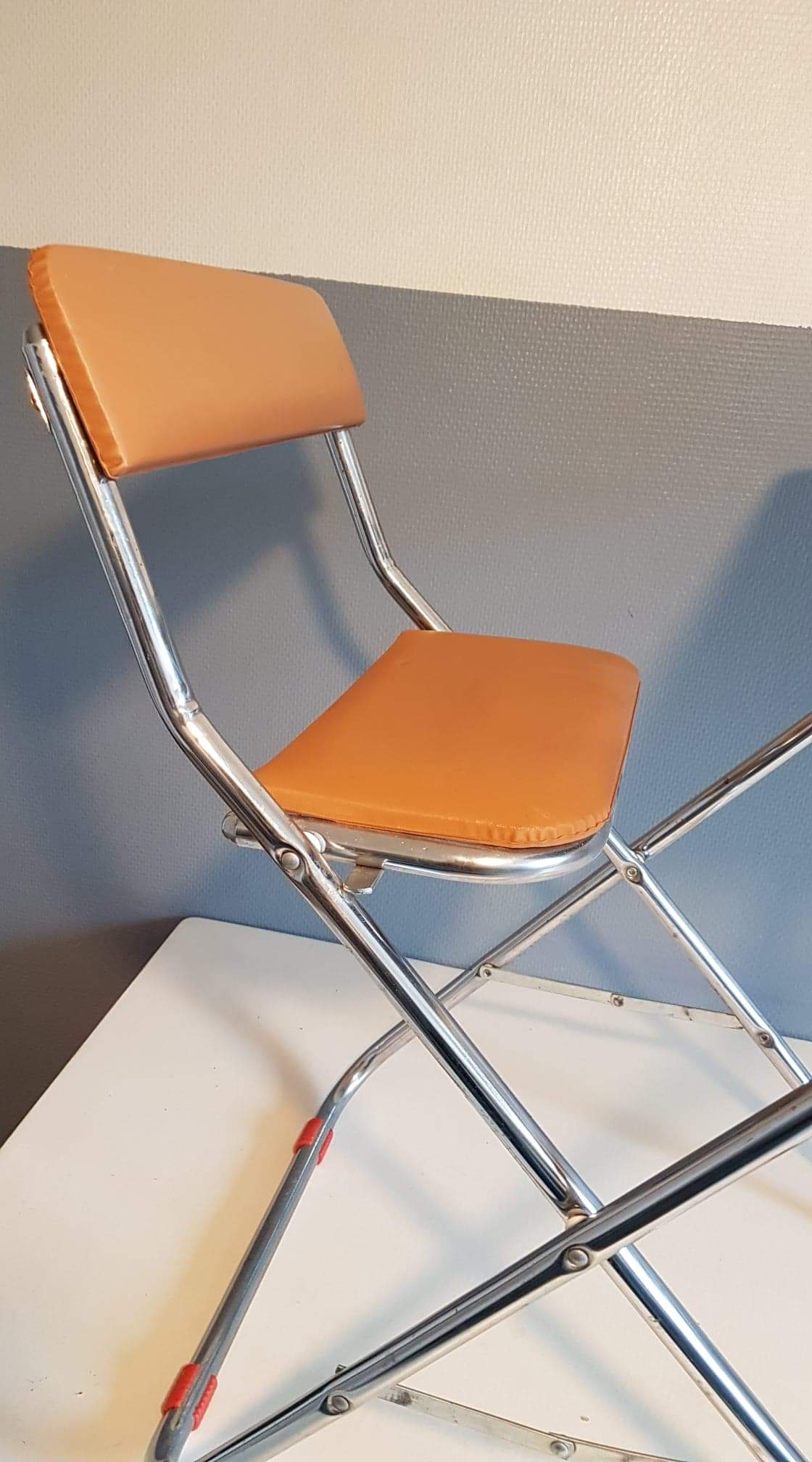 chaise bureau pliable pour enfant Gico toys des années 70