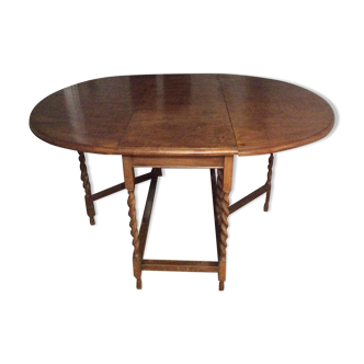 Table anglaise acajou