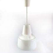 Holophane white glass suspension