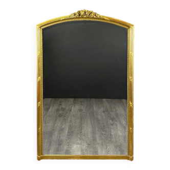 Miroir doré style Louis XVI, XIXe siècle