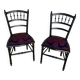 Paire de chaise Napoléon III