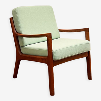 Teak armchair or easy chair by Ole Wanscher for France & Son, Mid Century Modern Danish Design, 1950er