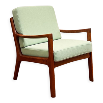 Teak armchair or easy chair by Ole Wanscher for France & Son, Mid Century Modern Danish Design, 1950er