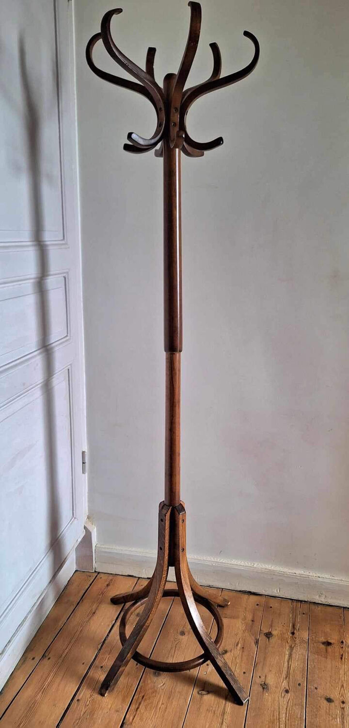 Baumann vintage coat racks, old coat hooks for entrance