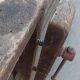 Old wooden workbench
