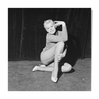 Silver photo black and white baryta paper ilford 310g 1910 50x50cm PINUP Recent print